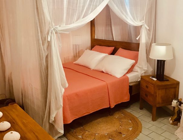 La chambre Corail - Lit Queen size