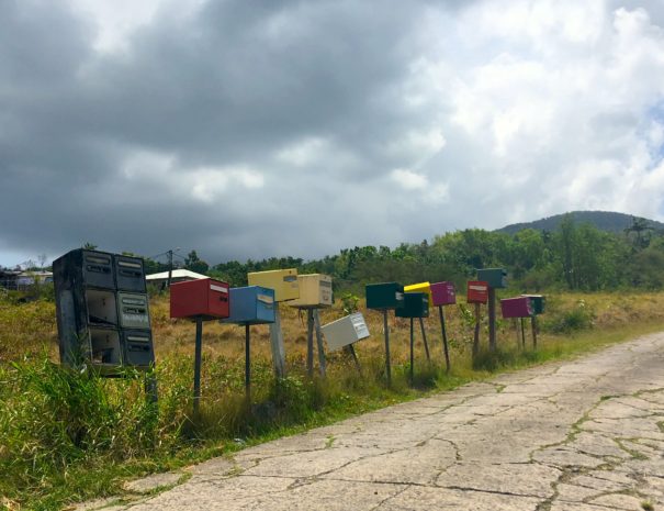 Boites aux lettres vers Dehaies